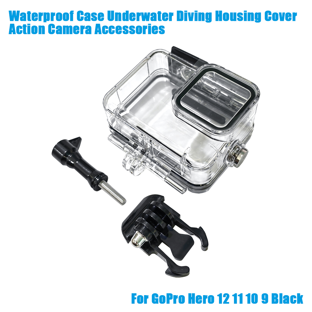 Gopro Action Camera Hero 12 Black - Waterproof Case For GoPro Hero 12