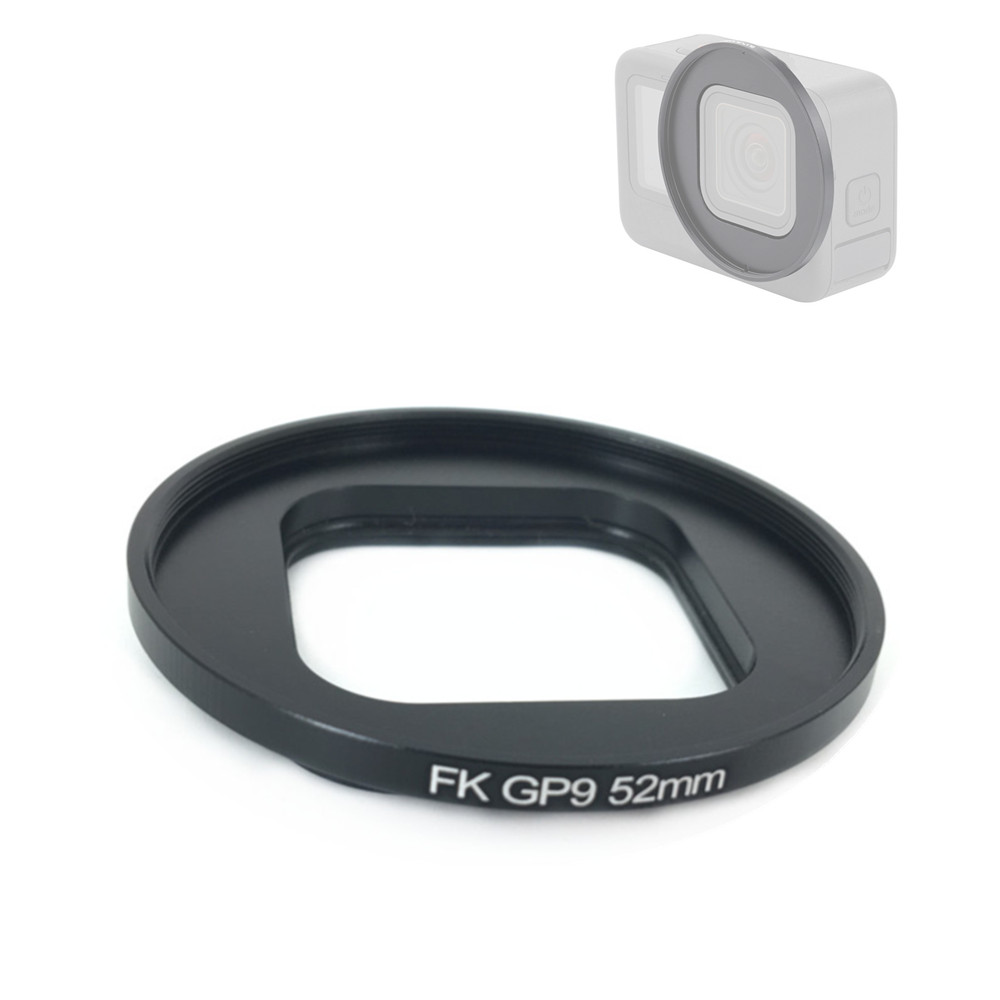 Gopro Action Camera Hero 12 Black - 52mm Lens Filter Adapter Ring for