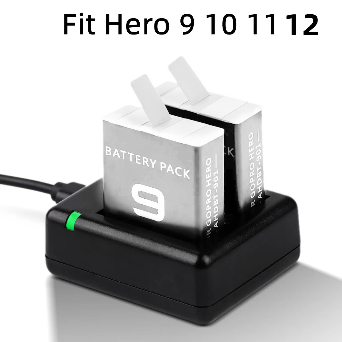 Gopro Action Camera Hero 12 Black - Go Pro 12 Dual Battery Charger
