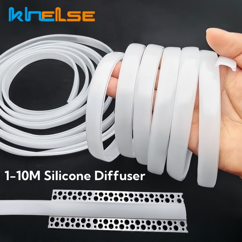Diffusion Material Roll - 1-10m Bendable LED Aluminum Profile Silicone