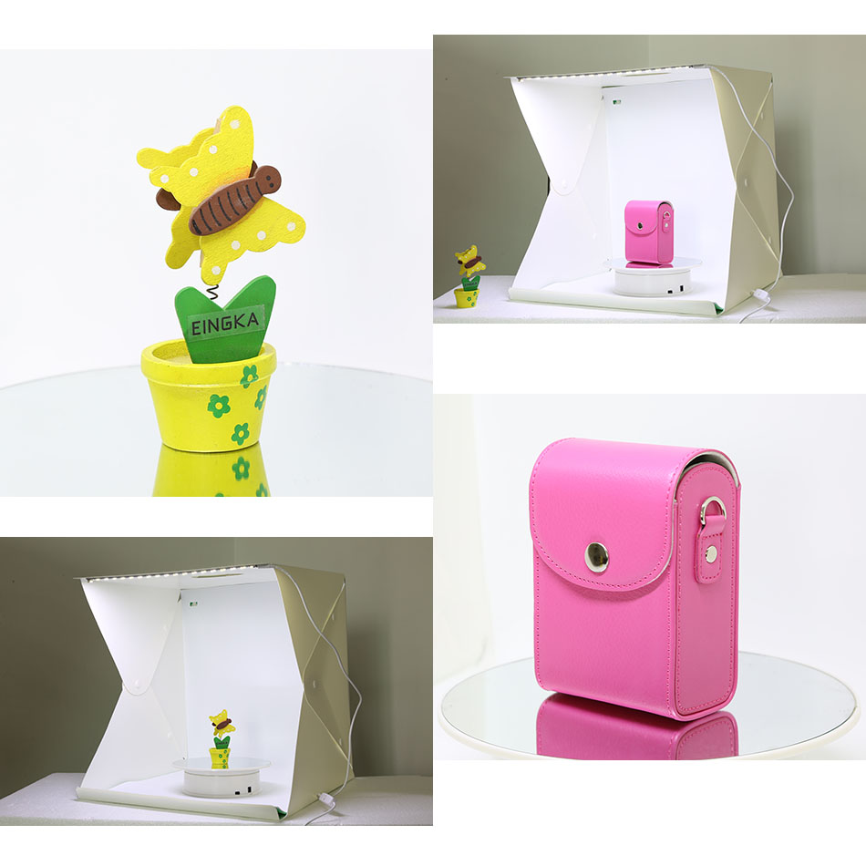 Photography Lighting White Background - Folding Studio Diffuse Soft Box With
