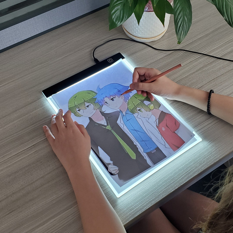 Photography Lighting Board - A5 LED photocopying table drawing board