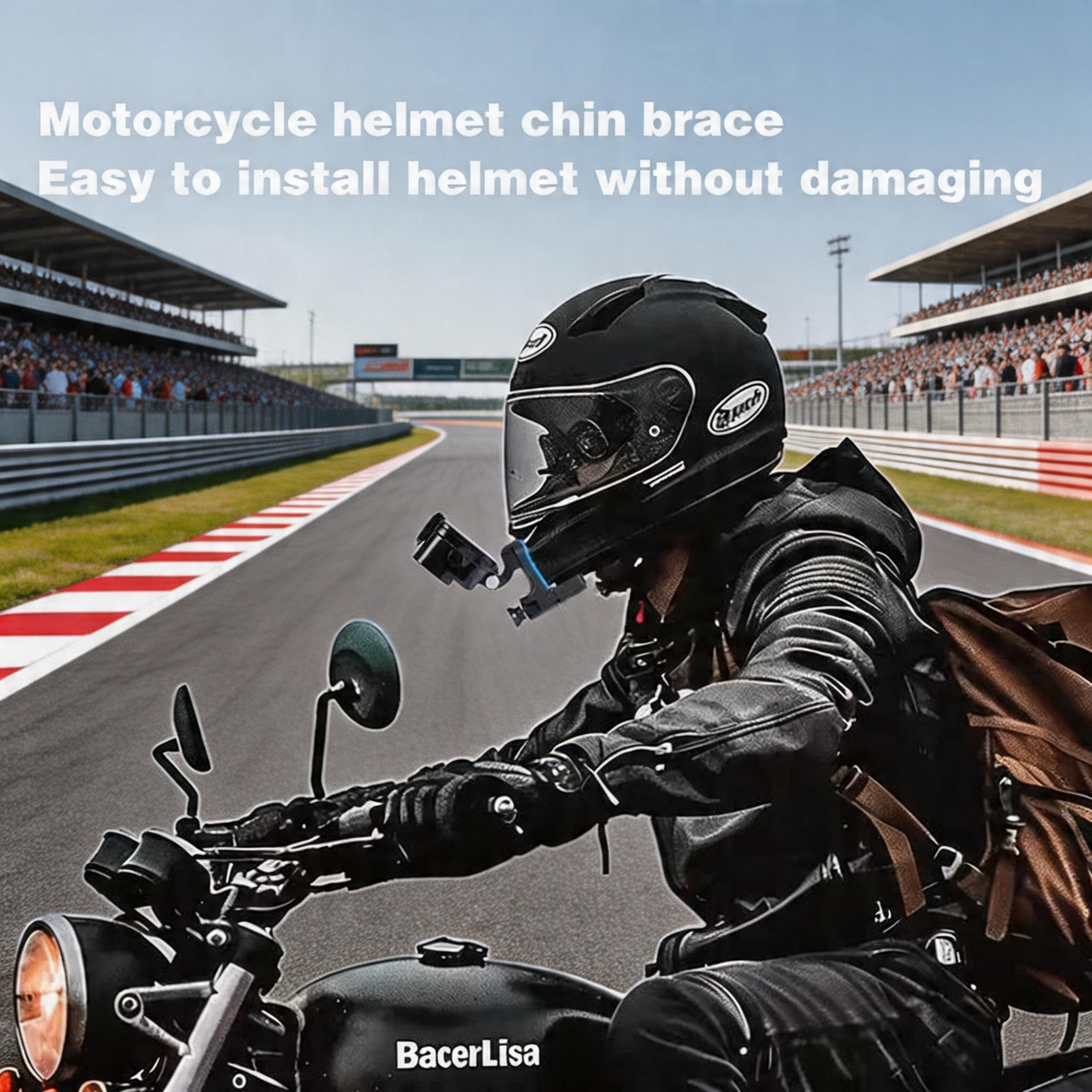 Motorcycle Helmet Chin Mount H - Gopro Action Camera Hero 12 Black recension och pris