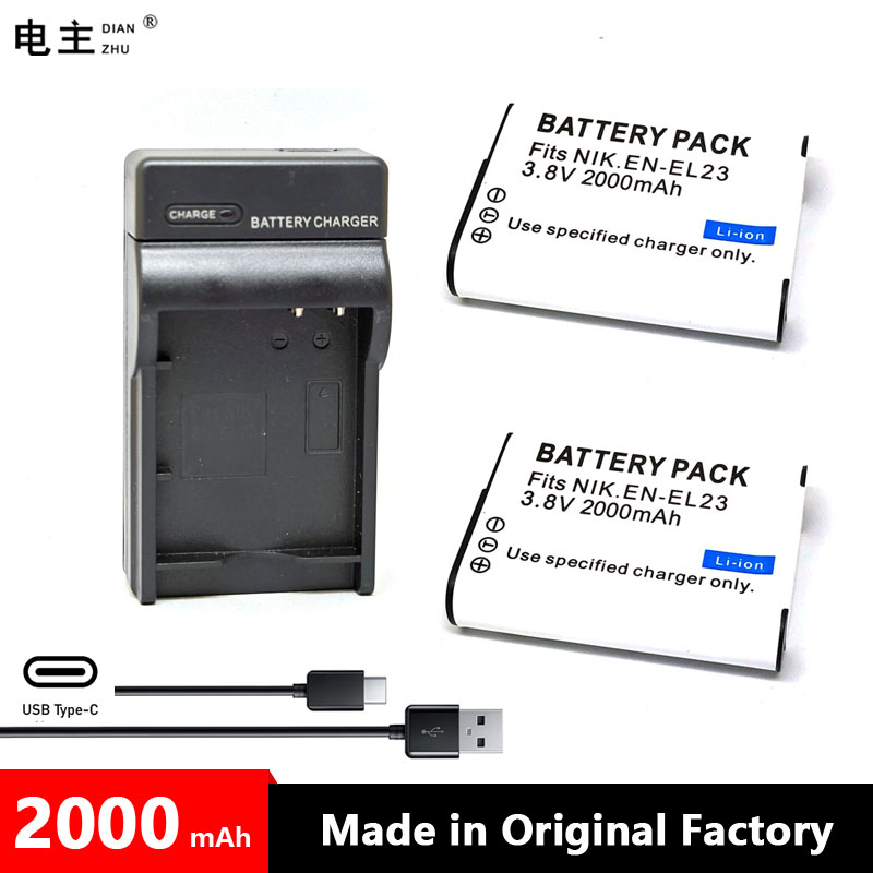 EN-EL23 ENEL23 EN EL23 Battery - Nikon Camera D3500 recension och pris