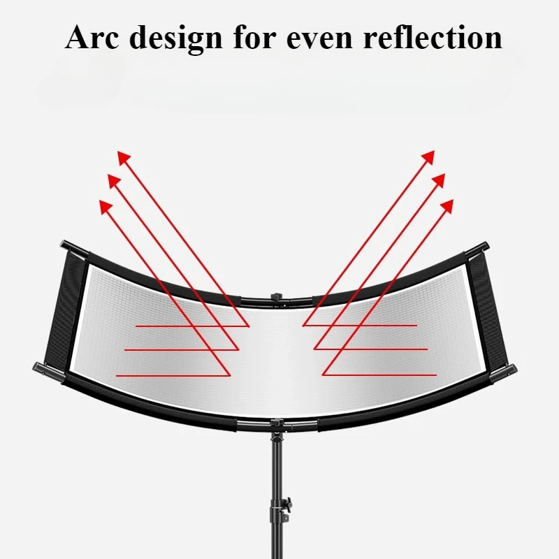 4-Color Cloth U-Type Reflector - Photography Types Of Lighting recension och pris