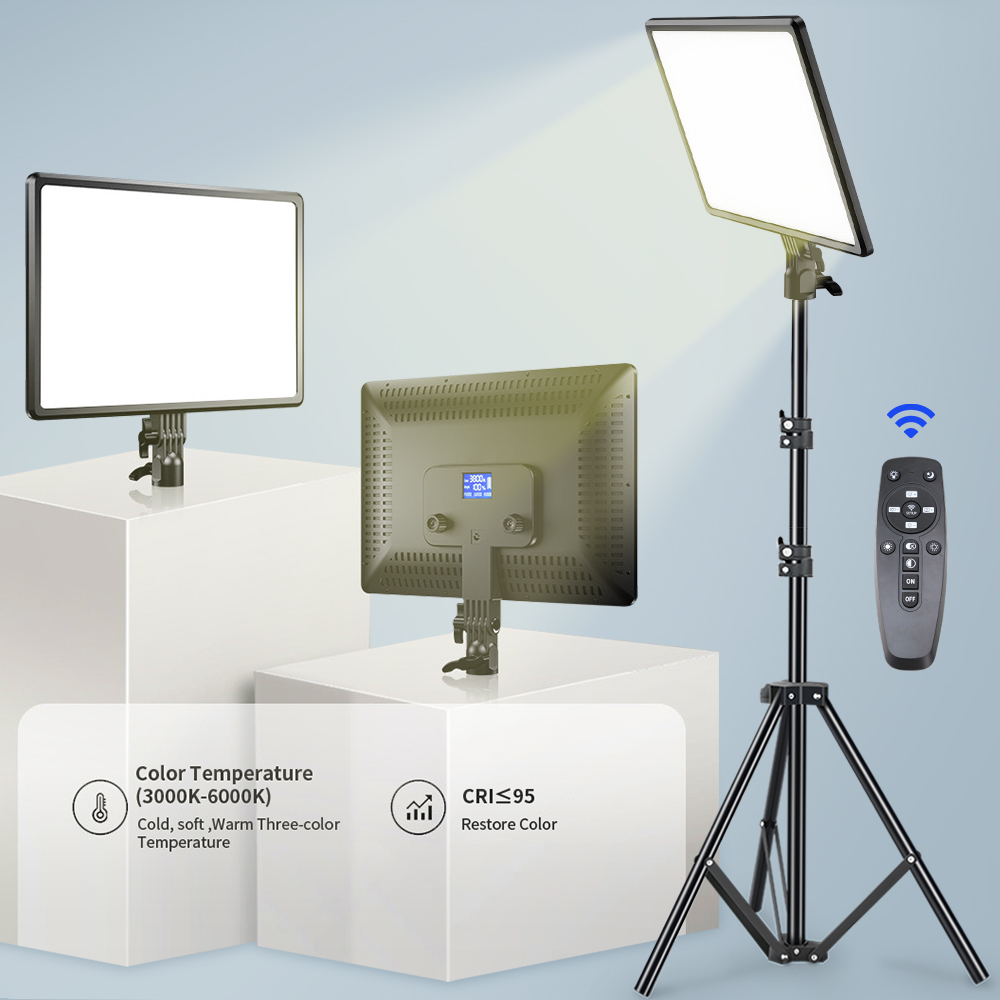 10/14inch LED Video Light Pane - Photography Lighting Board recension och pris