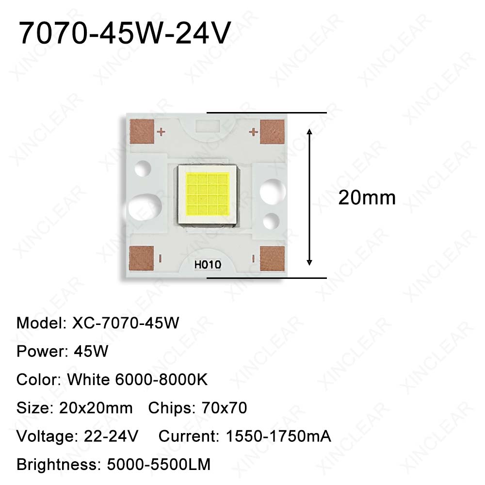 SMD 5050 7070 LED Chips 20W 45 - Photography Lighting Board recension och pris