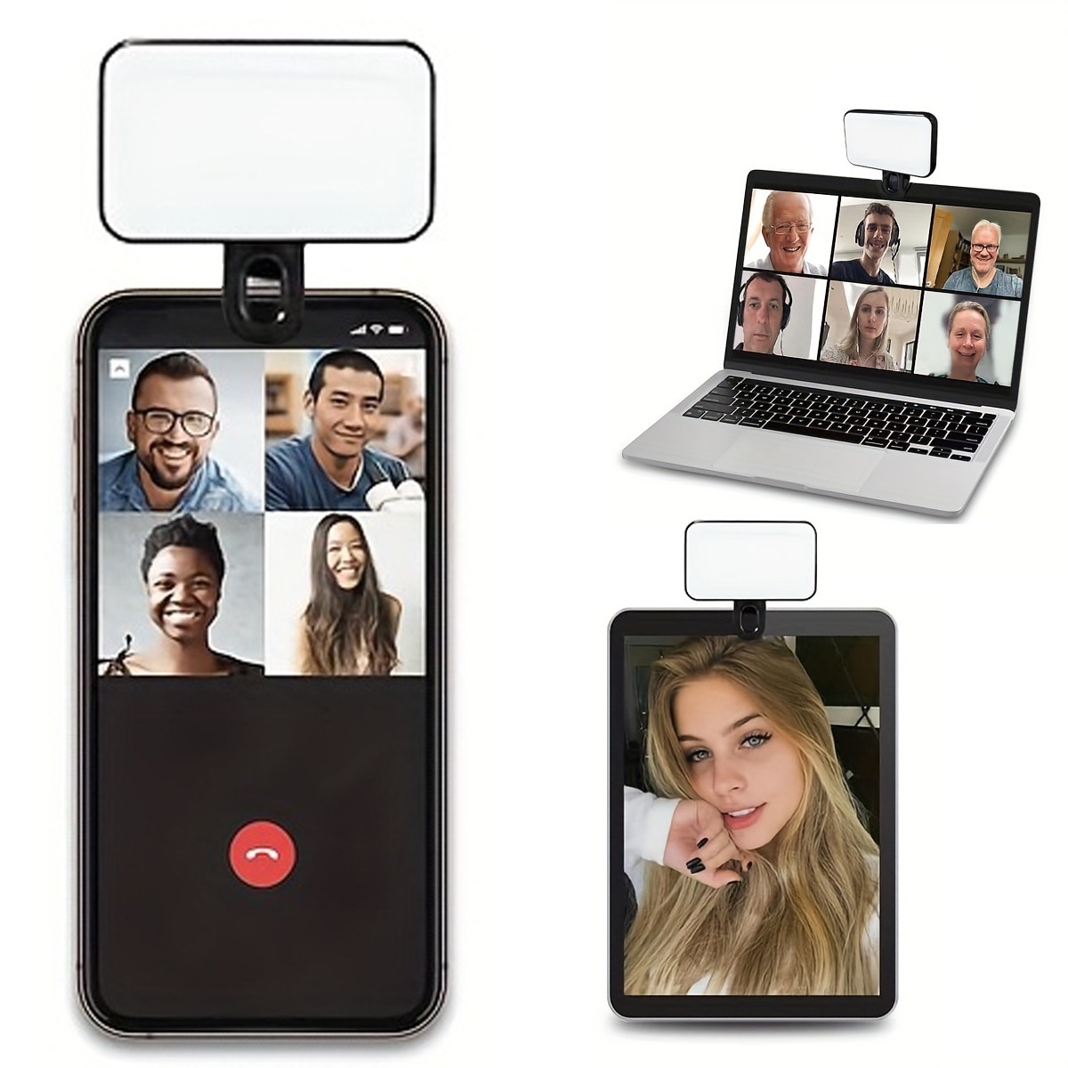Clip-On Mobile Phone Fill Ligh - Photography Lighting Options recension och pris