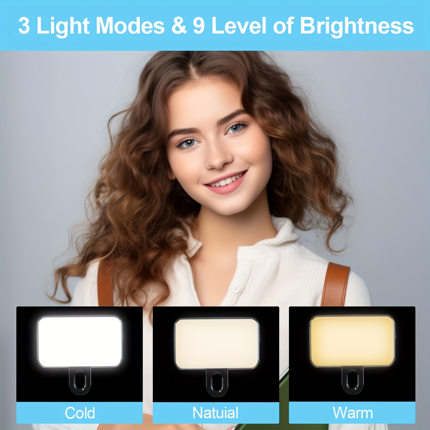 Clip-On Mobile Phone Fill Ligh - Photography Lighting Options recension och pris