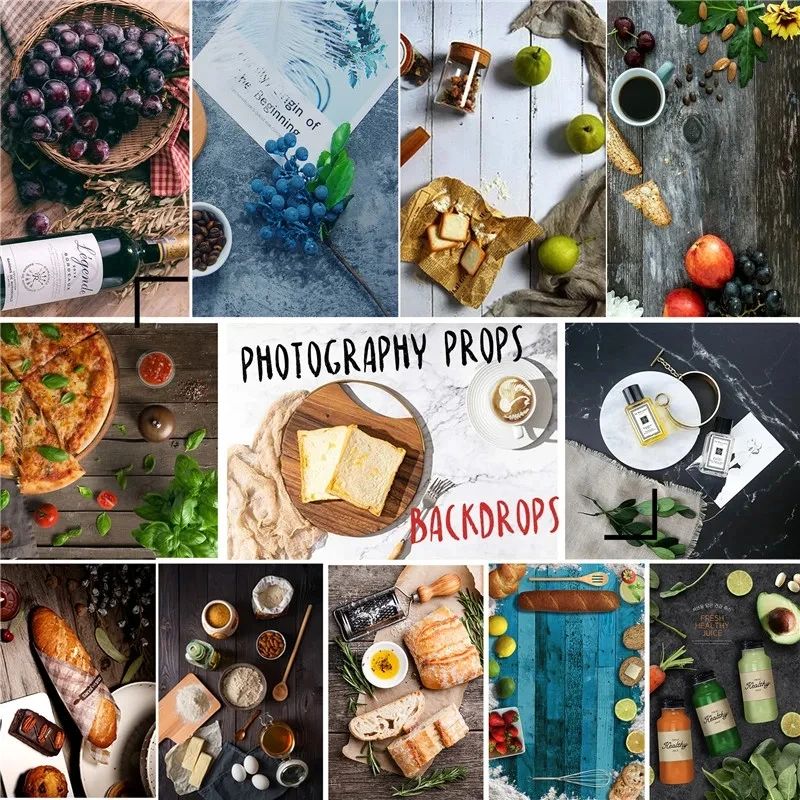 BBQ Photography Backdrop Brown - Photography Lighting Board recension och pris