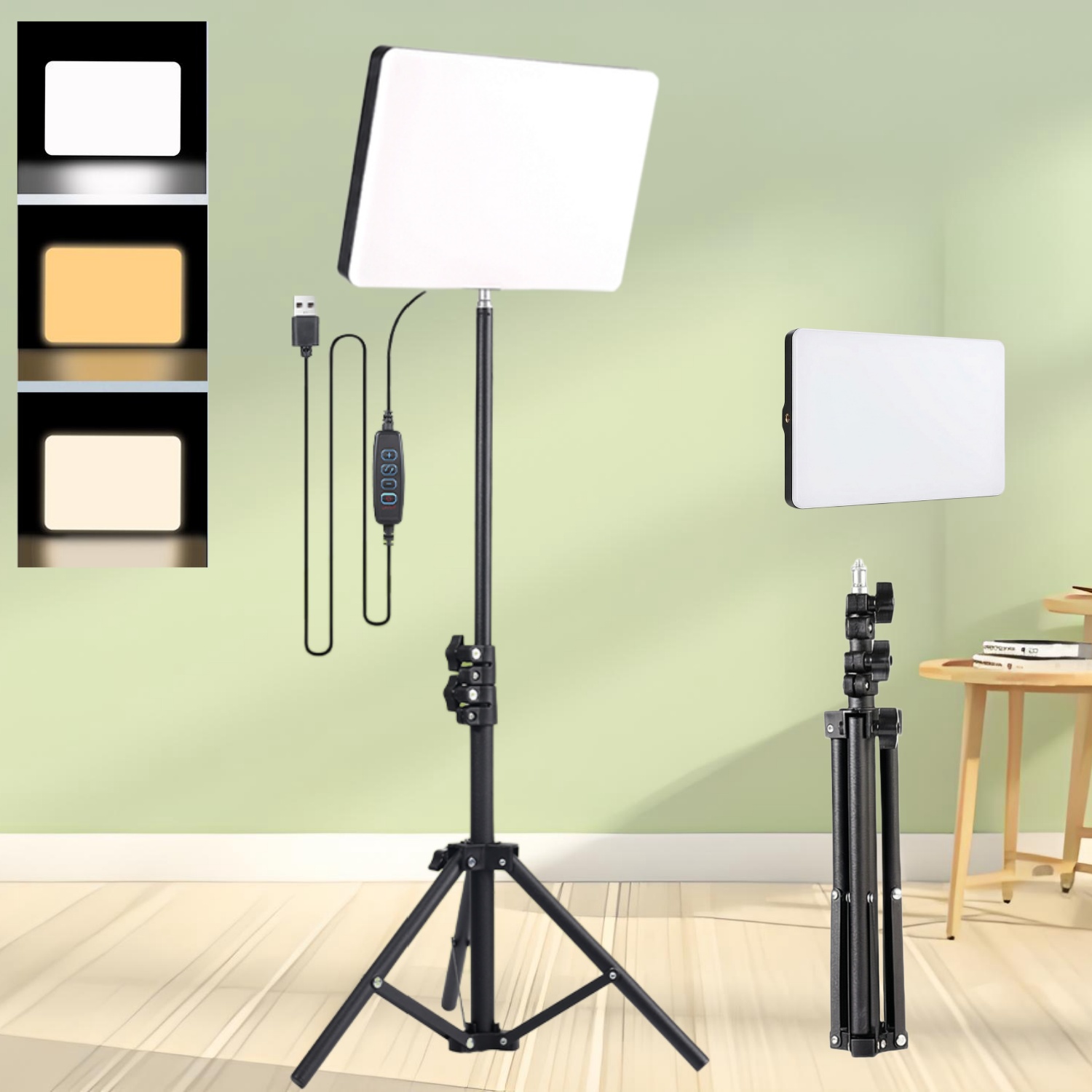 Live Streaming Ring Light Set: - Photography Lighting Portrait recension och pris
