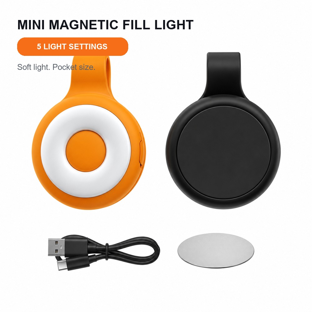 Mini Magnetic Phone Fill Light - Photography Lighting For Food recension och pris